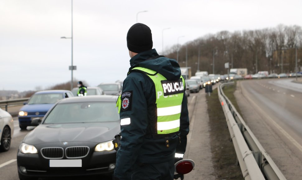 Kauno apskrities policijos reidas