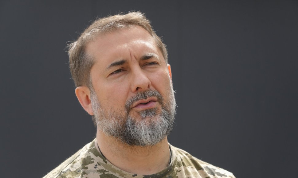 Luhansko srities karinės administracijos vadovas Serhijus Haidajus