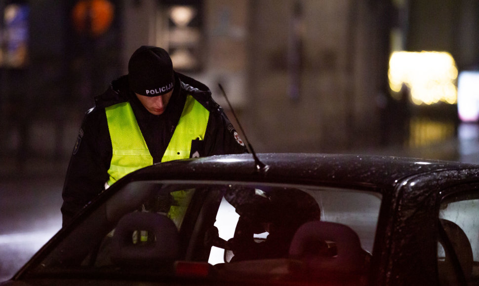 Naktinis Kauno policijos reidas