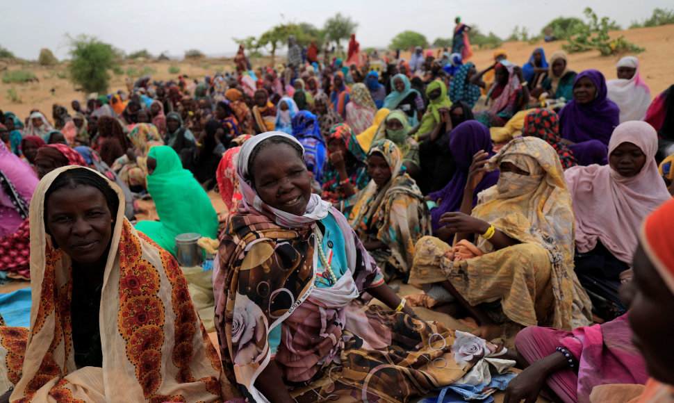 Sudano pabėgėliai Čade