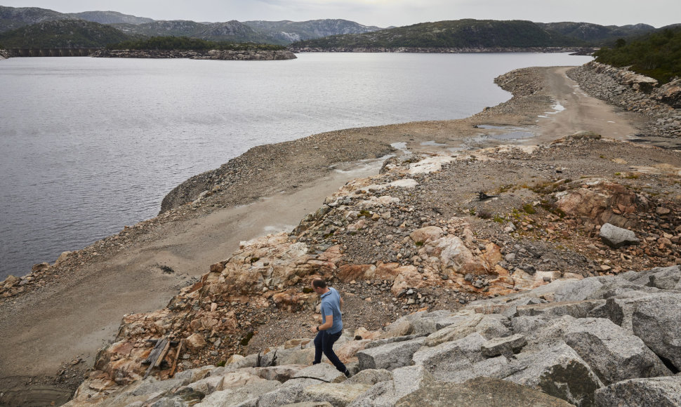 Nusekusi upė Norvegijoje