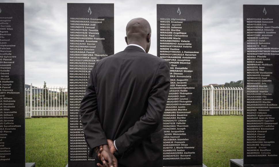 Paminklas genocido aukoms Ruandoje