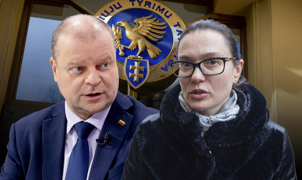 Saulius Skvernelis ir Agnė Silickienė 