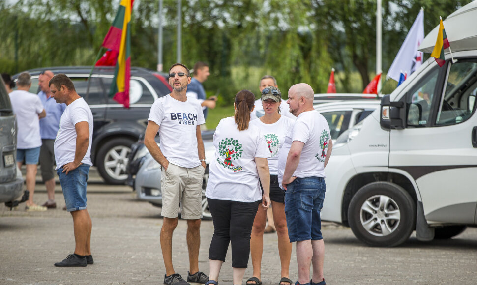 „Lietuvos Šeimų Sąjūdžio“ akcija dėl migrantų