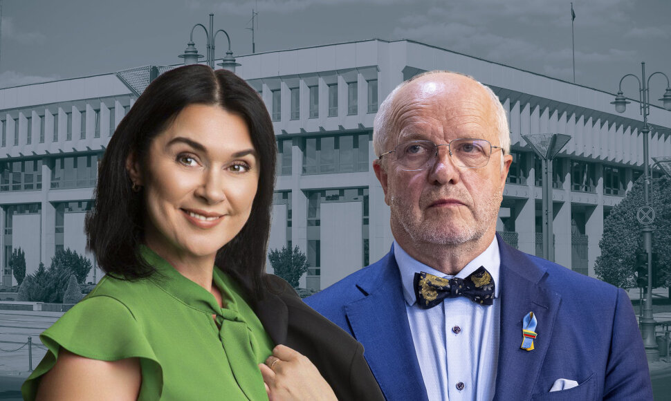 Rasmina Čepkauskienė ir Juozas Olekas