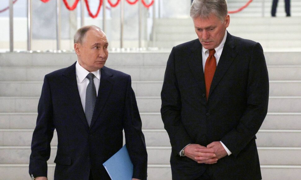 V. Putinas ir D. Peskovas / IMAGO/Gavriil Grigorov / IMAGO/SNA