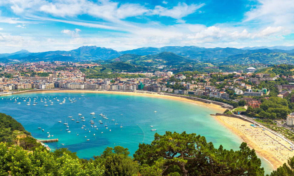 Baskijos San Sebastiano miestas, Ispanija