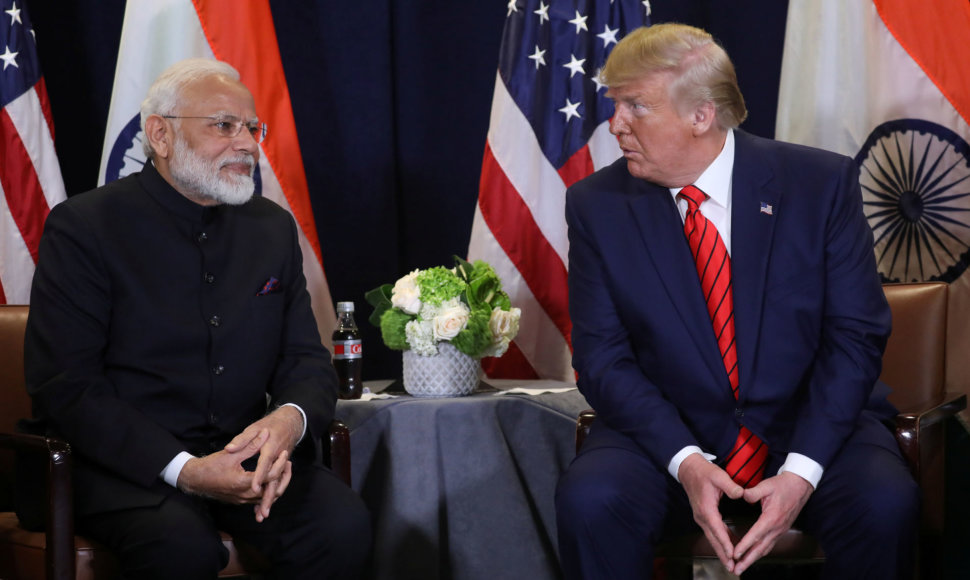 Narendra Modi, Donaldas Trumpas