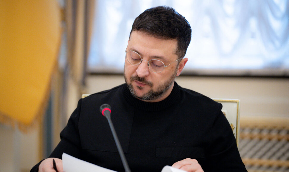 Volodymyras Zelenskis / HANDOUT / AFP