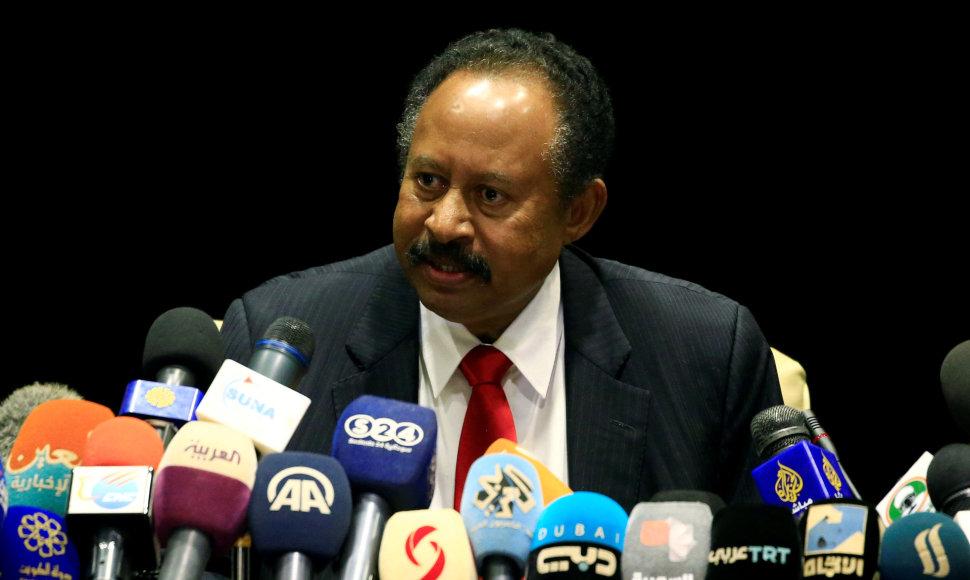 Sudano ministras pirmininkas Abdalla Hamdokas
