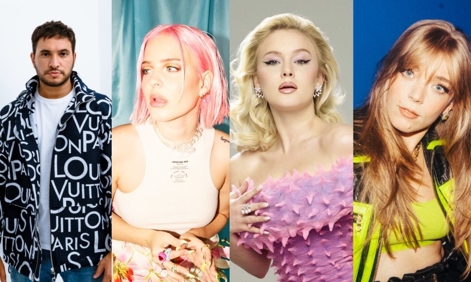 Jonas Blue, Anne-Marie, Zara Larsson, Becky Hill