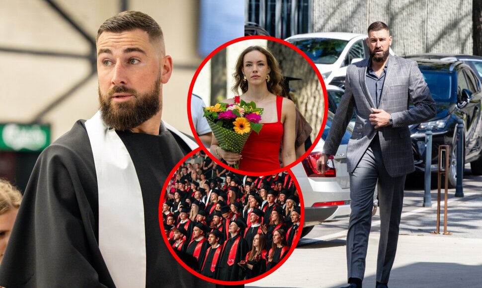Lietuvos sporto universiteto diplomų įteikimo šventė Kauno sporto halėje
