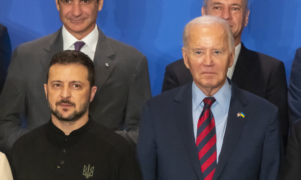 Volodymyras Zelenskis, Joe Bidenas