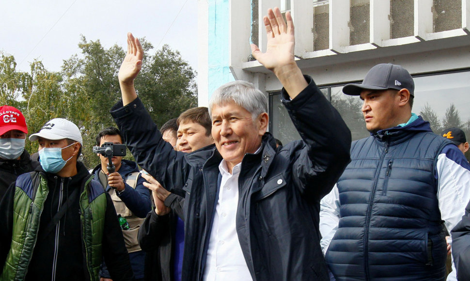 Buvęs Kirgizijos prezidentas Almazbekas Atambajevas