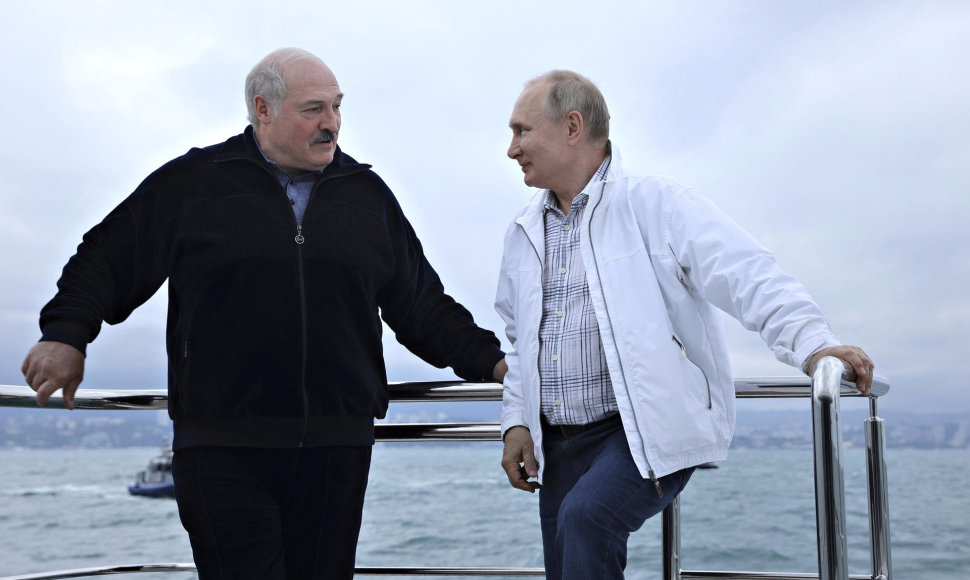 A.Lukašenka ir V.Putinas
