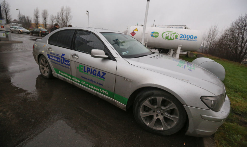 „Elpigaz“ dujų įrangos dyzeliniame automobilyje pristatymas Lietuvoje