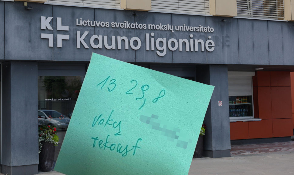 Kauno ligoninėje medikė reikalavo kyšio