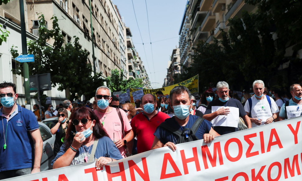 Protestas Graikijoje