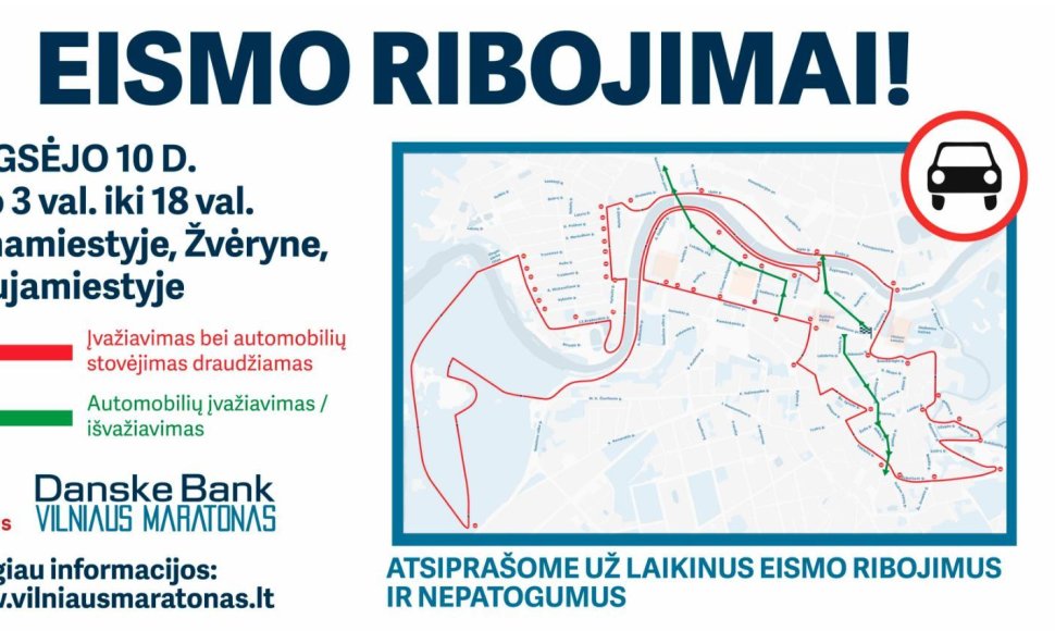 Eismo ribojimai