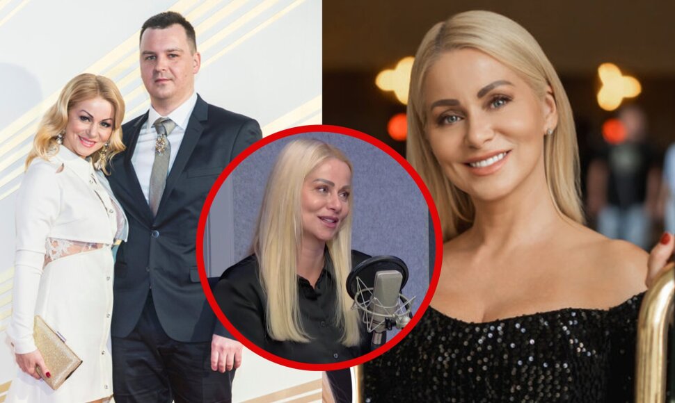 Vaida Genytė su vyru