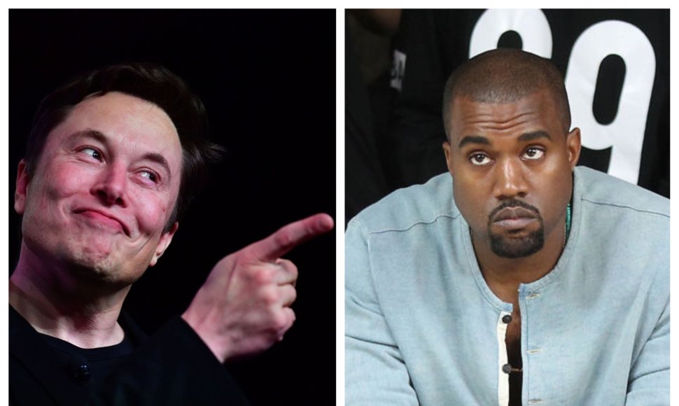 Elonas Muskas, Kanye Westas