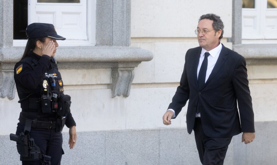 Alvaro Garcia Ortizas pakeliui į teismą / Eduardo Parra / ZUMAPRESS.com
