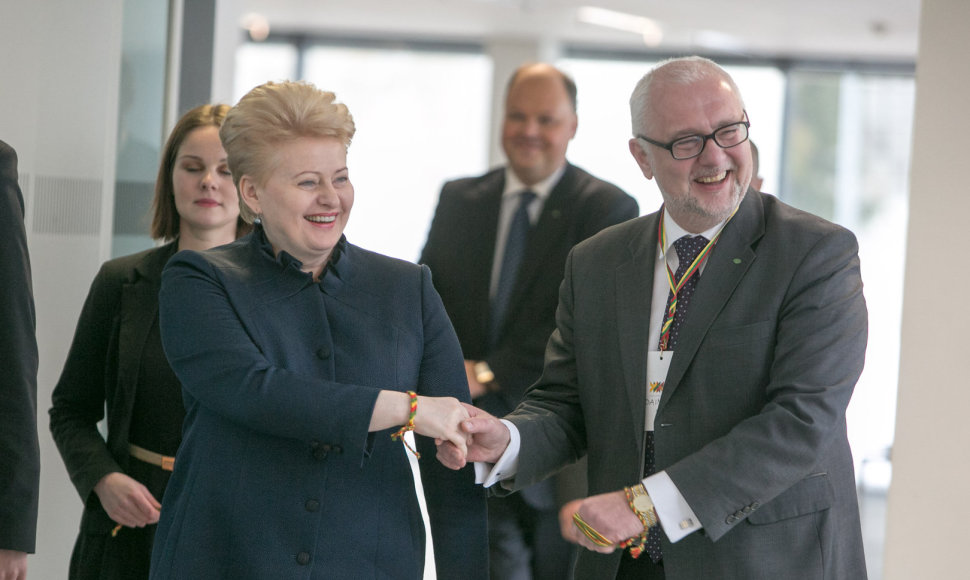 Dalia Grybauskaitė ir Dainius Pavalkis