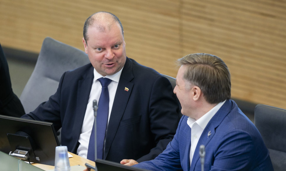 Saulius Skvernelis, Ramūnas Karbauskis