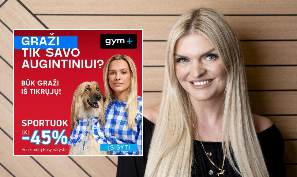 Skaiva Jasevičiūtė, „Gym+“ reklama