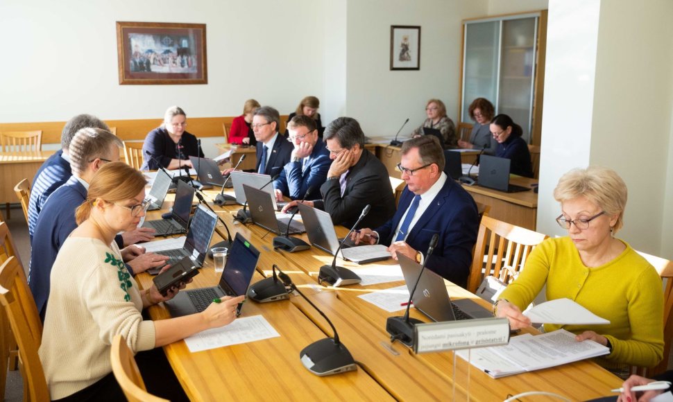 Seimo Teisės ir teisėtvarkos komiteto posėdis