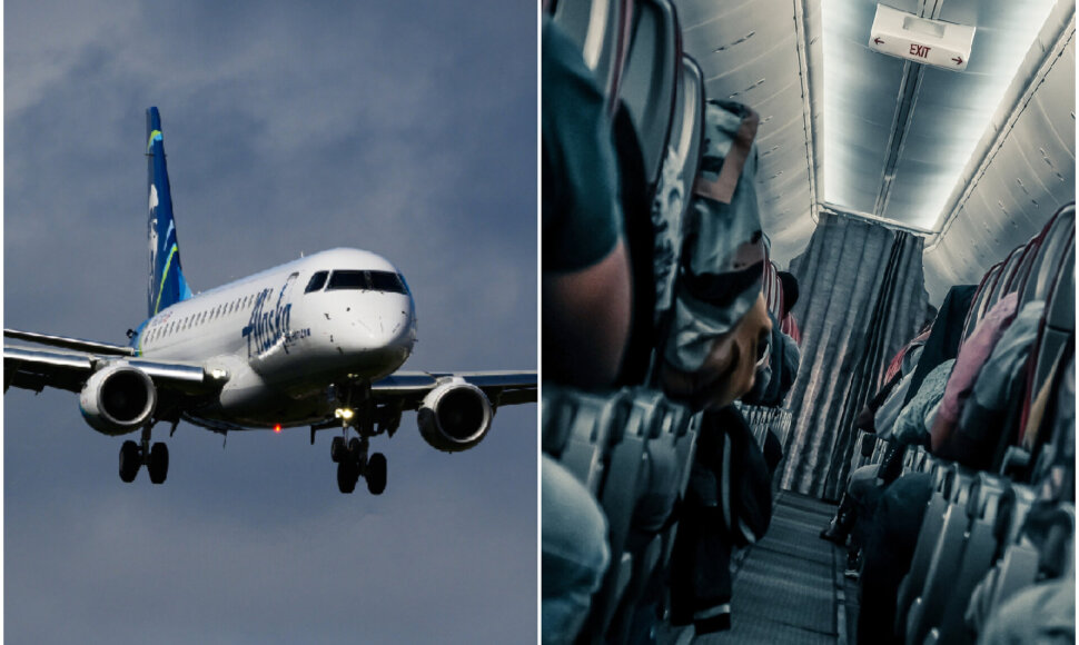 &bdquo;Alaska Airlines&ldquo; skrydis priminė ko&scaron;marą