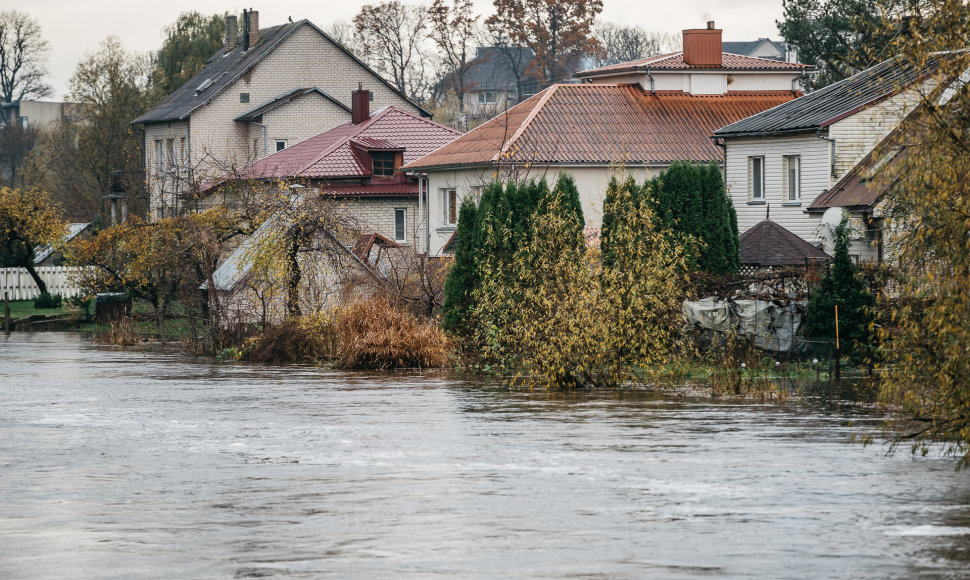 Potvynis Kretingoje