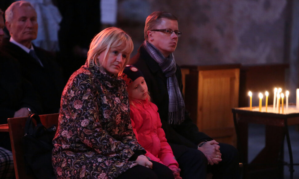 Andrius Kupčinskas su žmona Jurgita