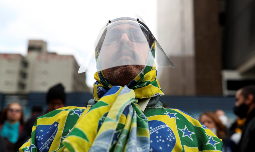 Brazilija per koronaviruso pandemiją
