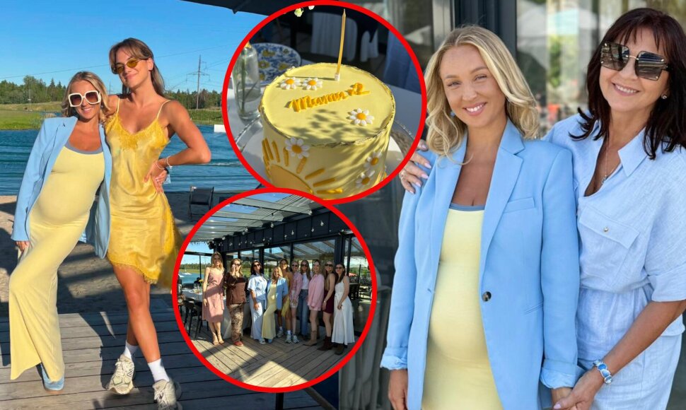 Eglės Straleckaitės vaikelio sutikimo &scaron;ventė &bdquo;baby shower&ldquo;