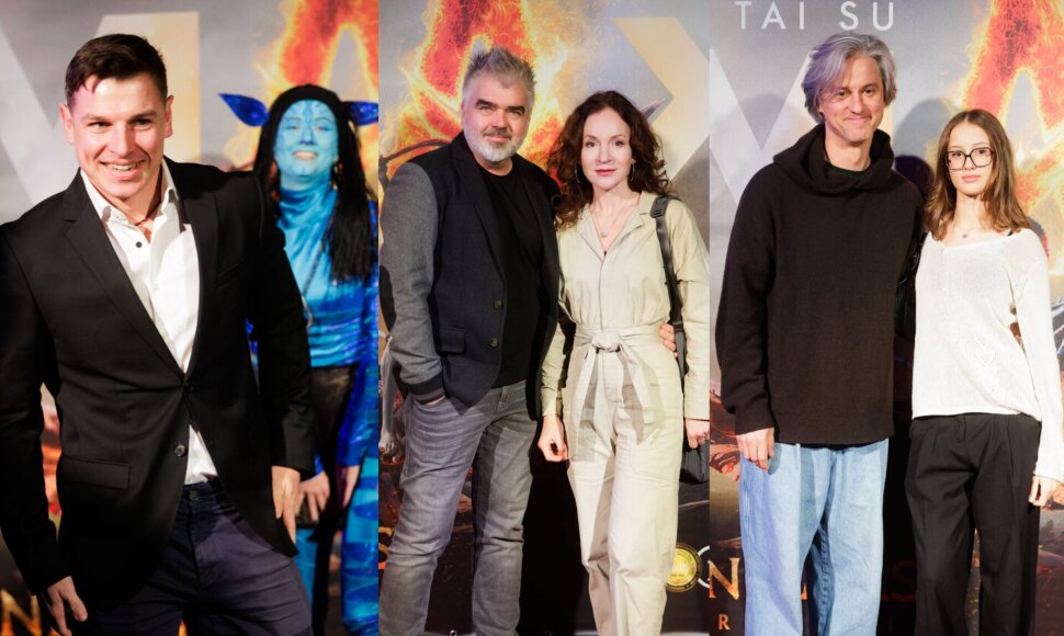 Žinomi svečiai IMAX salės pristatyme