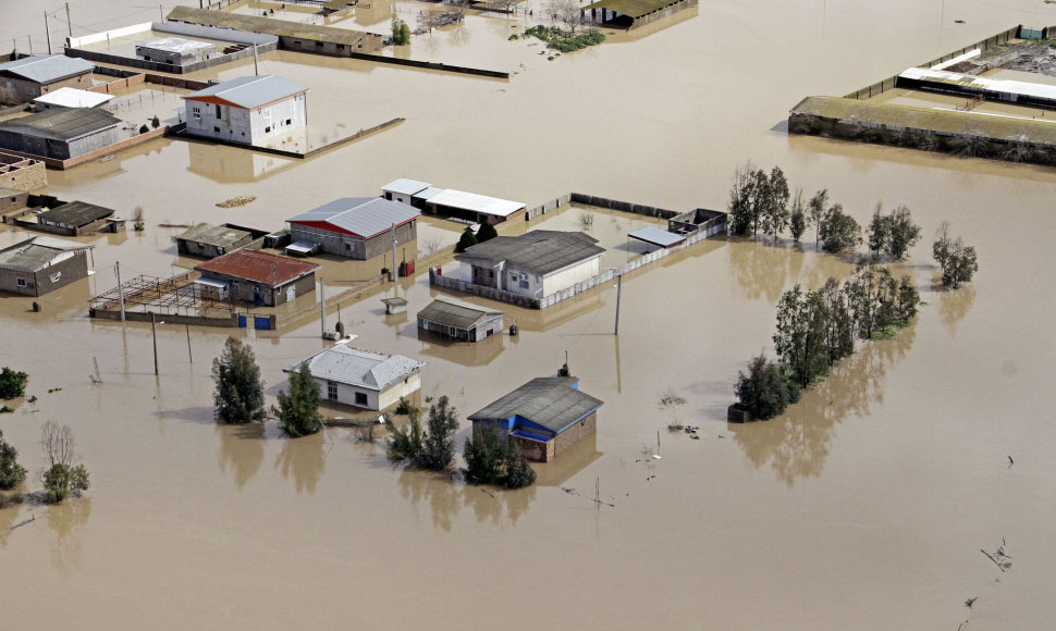 Potvynis Irane
