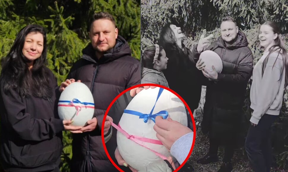 Andrius Rimiškis su šeima