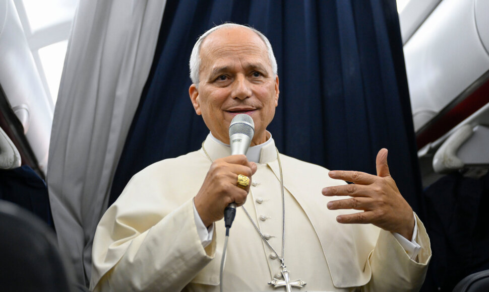 Popiežius Leonas XIV / Vatican Media/IPA/SIPA / Vatican Media/IPA/SIPA