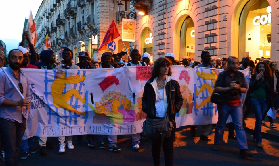 Protestas Sicilijoje