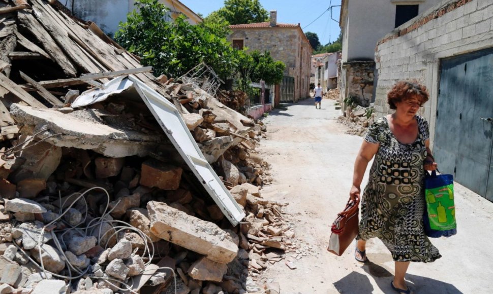 Graikija po žemės drebėjimo