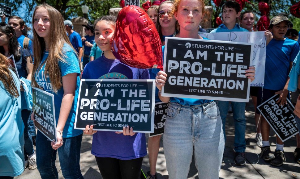 Protestas prieš abortus Teksase