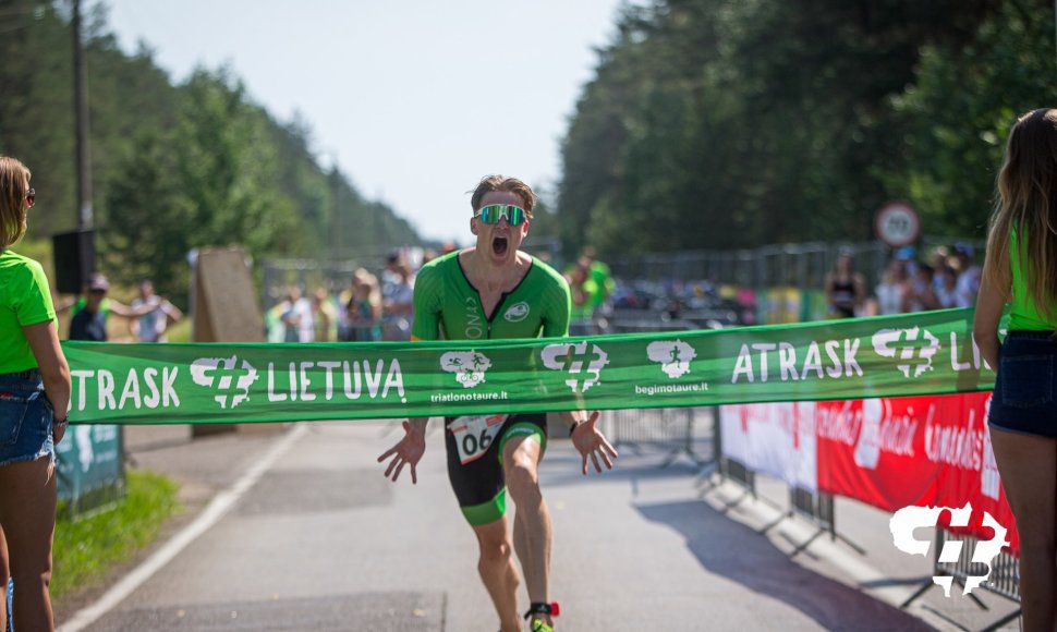 Pirmasis Lietuvos triatlono čempionato etapas Varėnoje. Igoris Kozlovskis