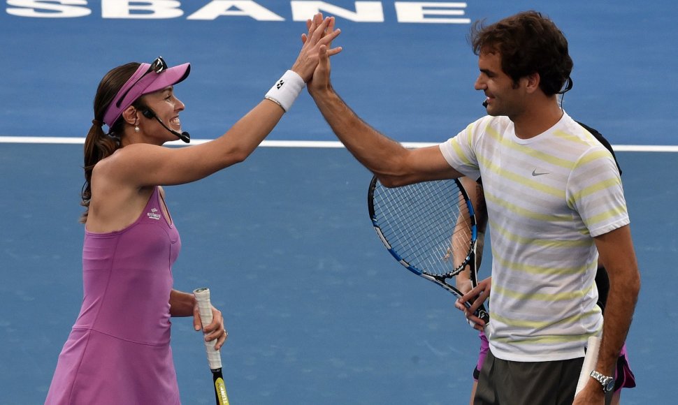 Martina Hingis ir Rogeris Federeris