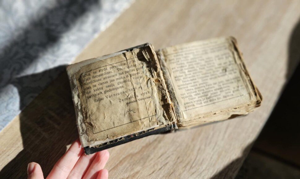 Kretingos biblioteką pasiekė dar viena M.Valančiaus knygelė