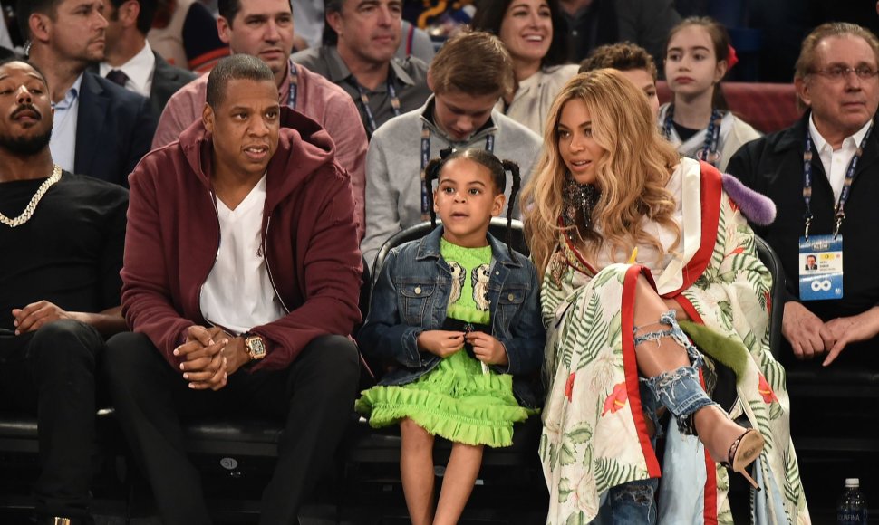 Beyonce ir Jay Z su dukra Blue Ivy