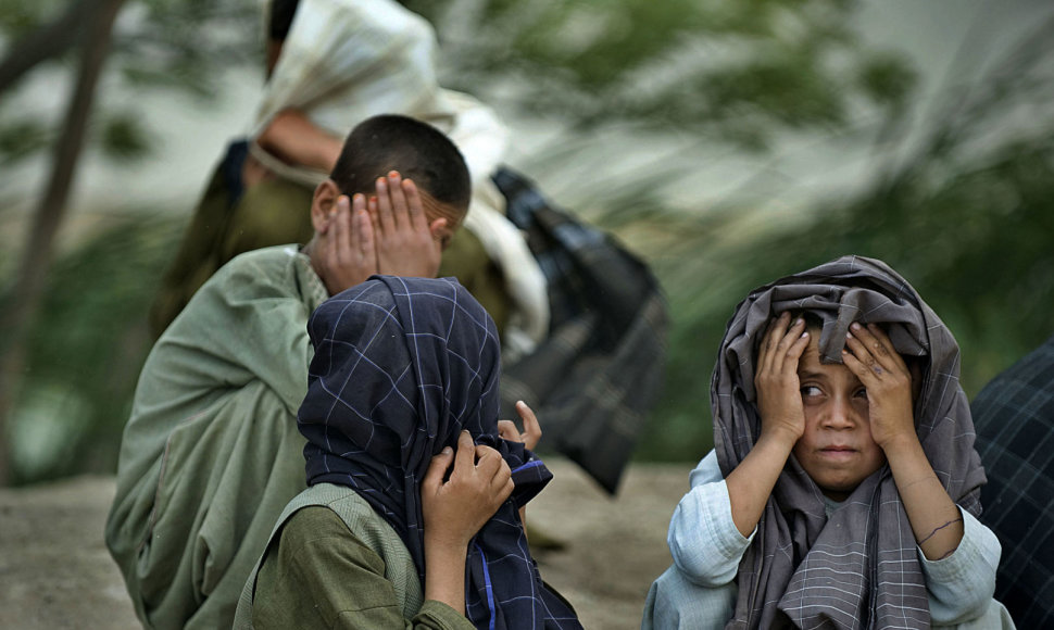 Vaikai Afganistane