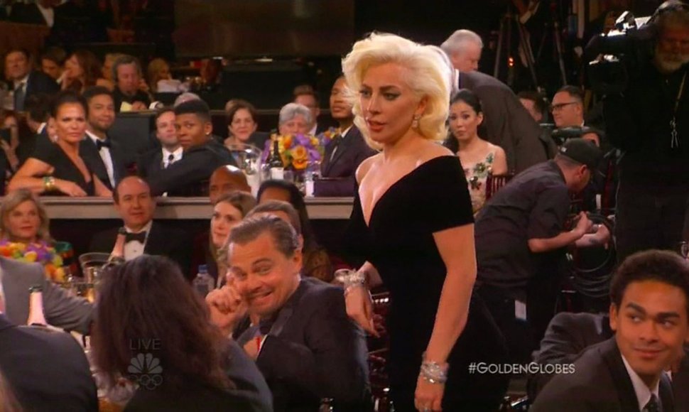 Leonardo DiCaprio ir Lady Gaga