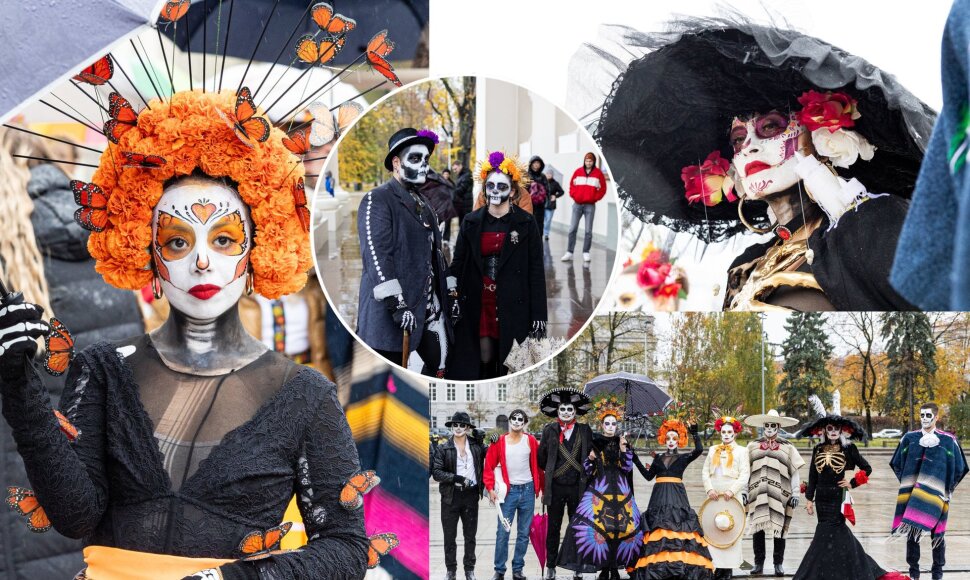 D&iacute;a de Muertos eisena Vilniuje