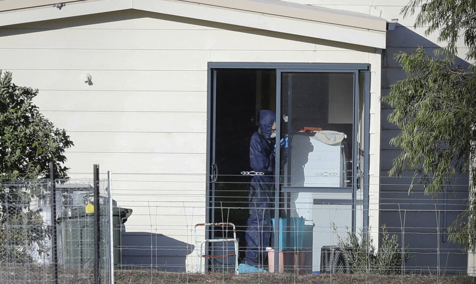 Namas Australijoje, kuriame vyko šaudynės
